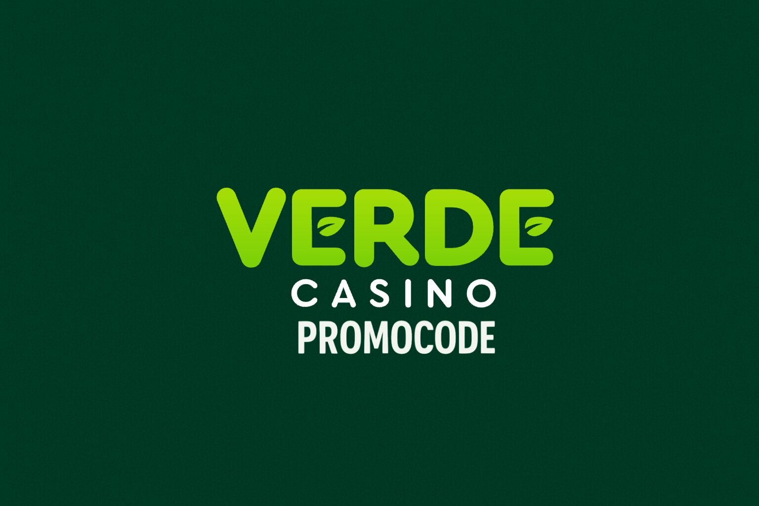 Verde Casino Προωθητικός κωδικός